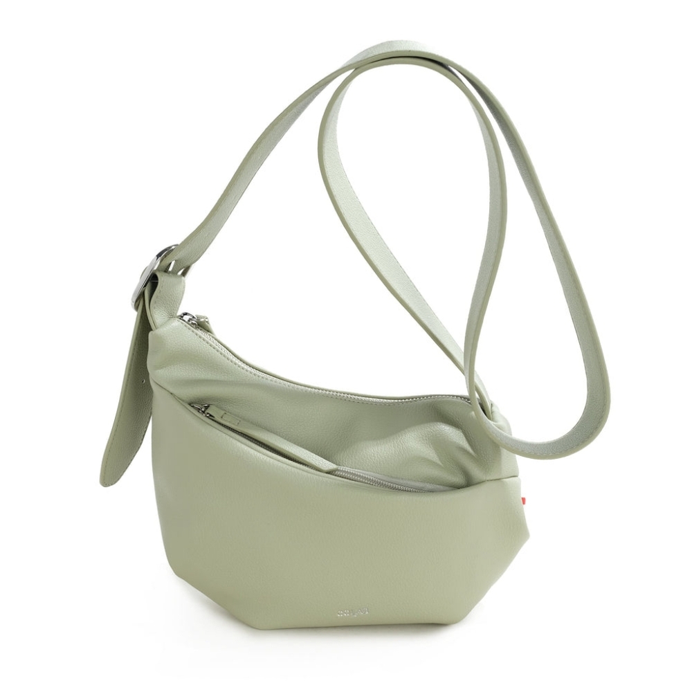 CO-LAB Mimi Angular Crossbody Bag In Light Green